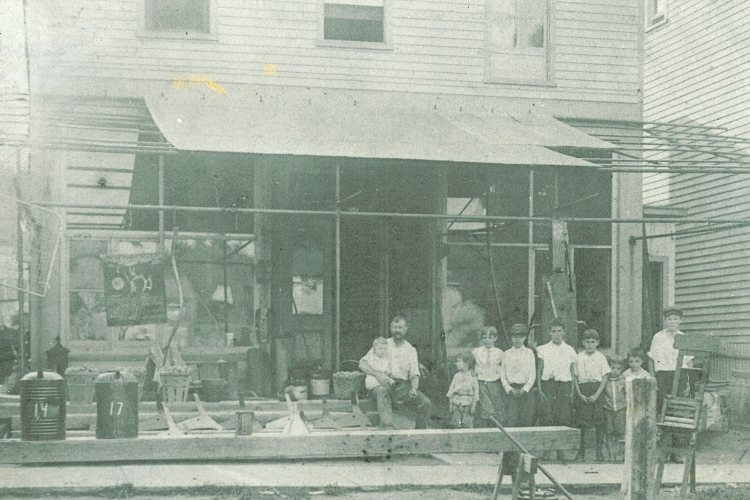 1910 - Bowden Hardware at 408 N. Union in HdG