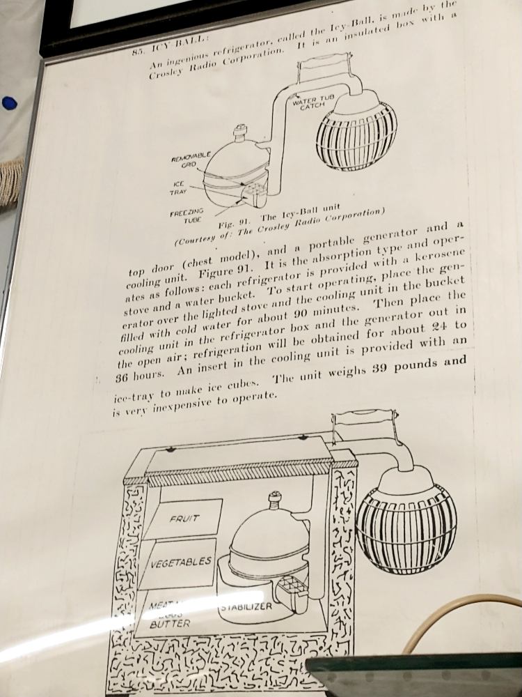 Description of how the Crosley Icy Ball works