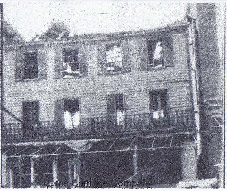 1902 Burns Bros. Co. factory fire Havre de Grace MD
