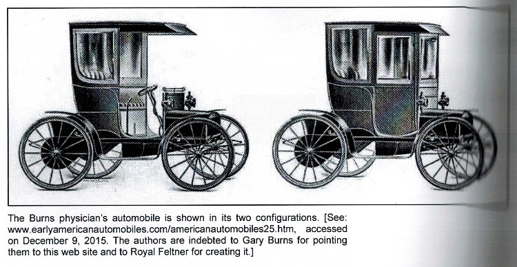 Burns Bros. "Limousine" advertisement 1908