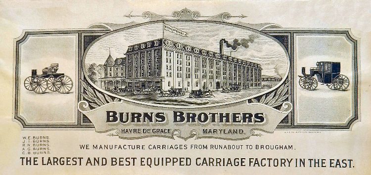 LETTERHEAD OF BURNS BROS. CO.