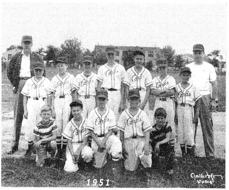 photo of Havre de Grace Cards baseball team 1951