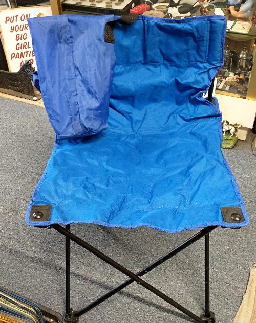 2011 blue folding chair included with the Inner Circle Members of the Charlie Daniels Band Concert at the HdG Seafood Festival