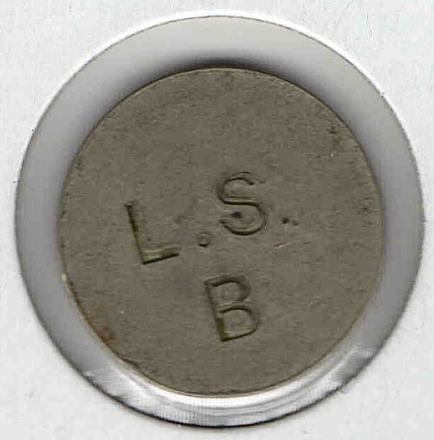 Havre de Grace canning token L.S. B