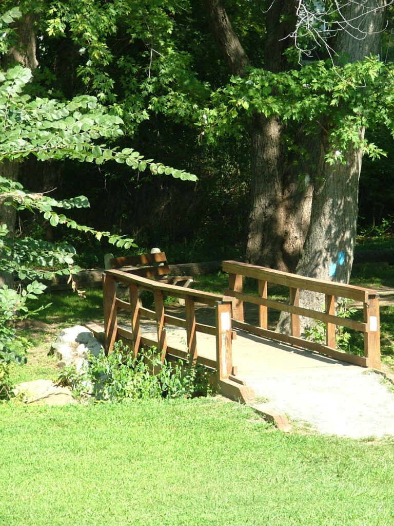 One of the bridges in North Park Trail, Joe K Trail, Havre de Grace, MD