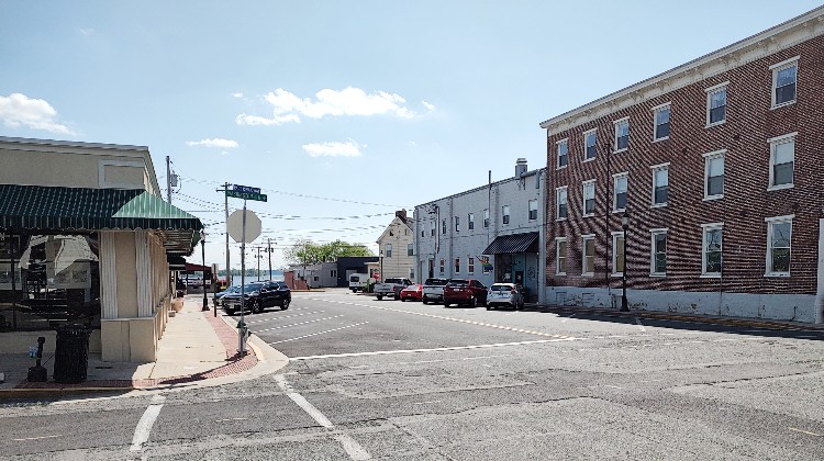 Pennington Ave looking east to the water - 2023