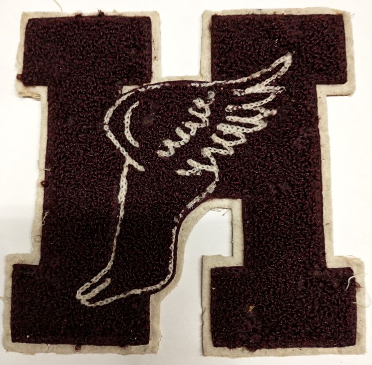 1920s Havre de Grace High School Warriors varsity letter