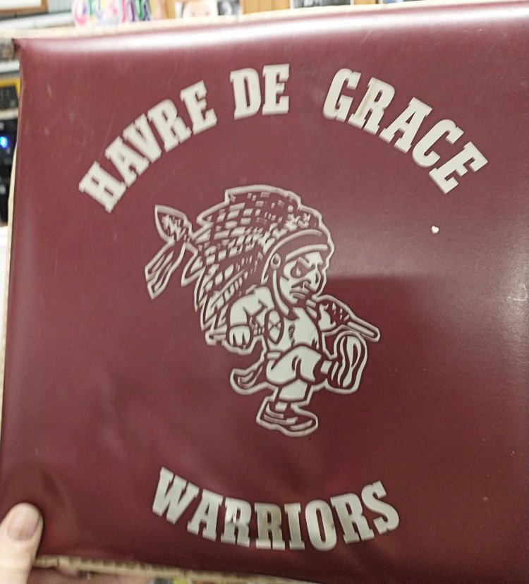 seat cushion from Havre de Grace Warriors collection -