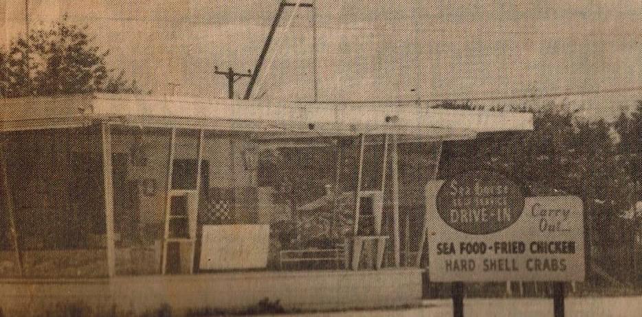 image of Sea Horse, on Old Post Road (811 Revolution St), Havre de Grace, where Ultimate Drink Cafe is today.