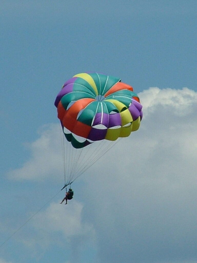 2007 - parasailing in Havre de Grace