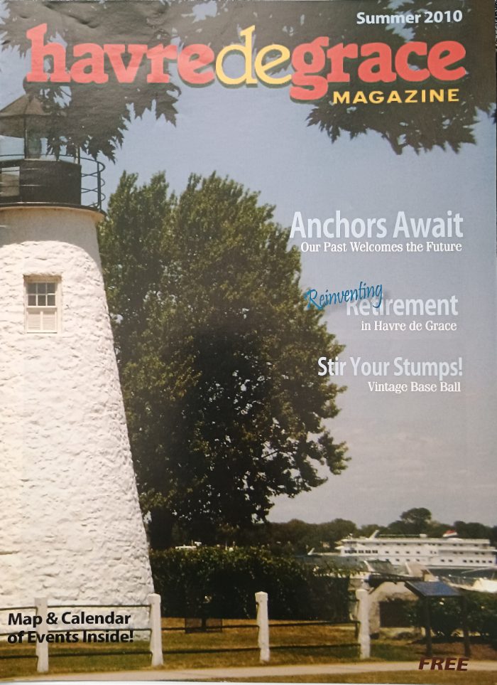 2010 Summer Havre de Grace - the meeting place - tourism publication for Havre de Grace. All issues can be viewed at Bahoukas Antique Mall
