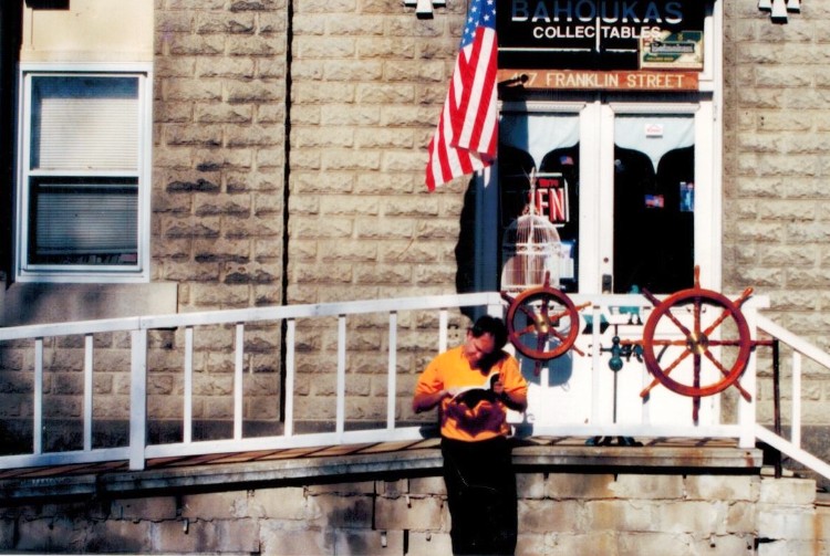 Bahoukas Collectibles in Old Post Office Building at Franklin St & Union Ave in Havre de Grace