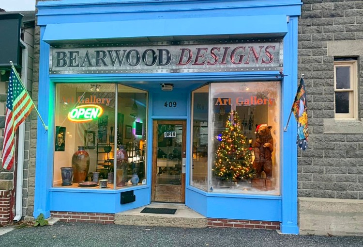 Bearwood Designs - 409 N. Union Ave, Havre de Grace - addition on the north end of the McCombs Old Post Office Building (Franklin St & N Union Ave)