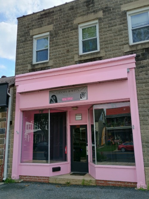 Chanel Jewels Beauty Bar located at 409 N. Union Ave, Havre de Grace - addition on the north end of the McCombs Old Post Office Building (Franklin St & N Union Ave)