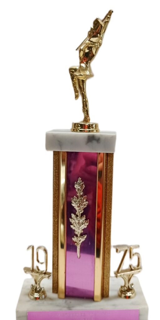 Hi Steppers Post #47 Sr. Group Trophy - 1975 - can be seen at Havre de Grace History MuZeum at Bahoukas Antique Mall in Havre de Grace