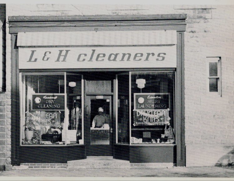 L & H Cleaners 409 N. Union Ave, Havre de Grace - addition on the north end of the McCombs Old Post Office Building (Franklin St & N Union Ave)