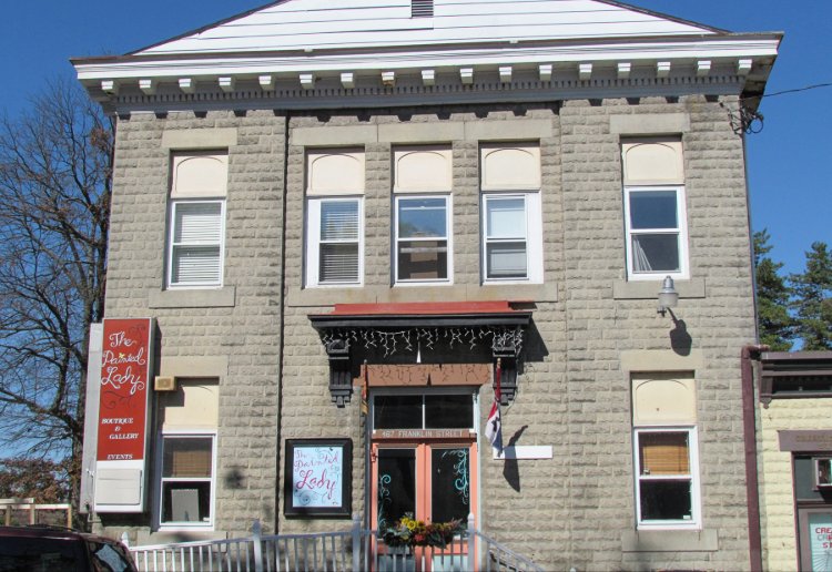 The Painted Ladies in the old post office building on Franklin & Union in Havre de Grace