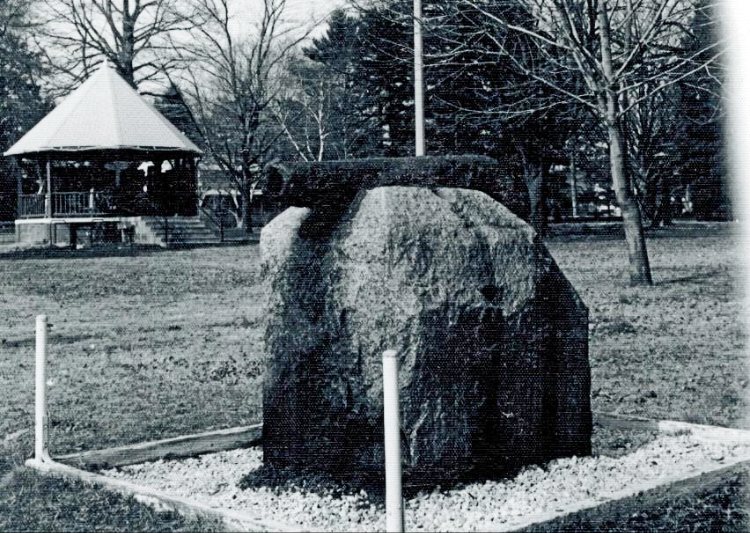 The cannon Tydings Park located not far from the gazebo - now located by the Concord Point Lighthouse in Havre de Grace